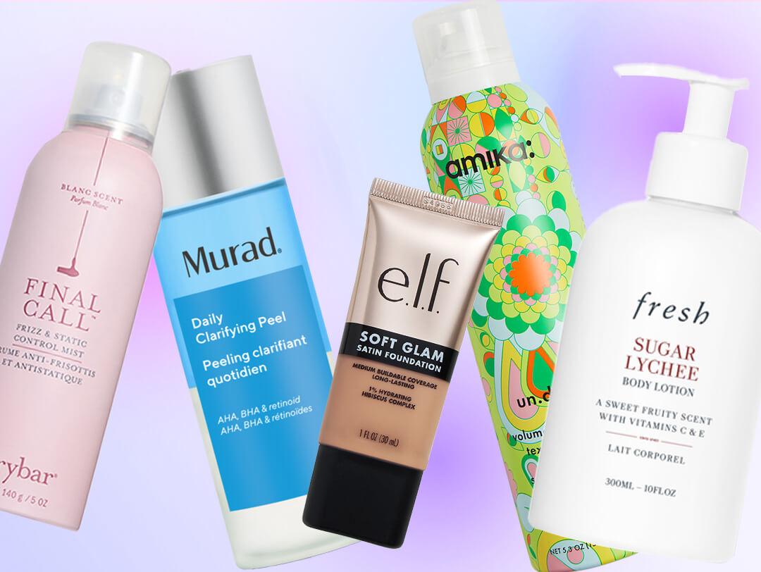 IPSY Shop product spoiler compilation including skincare, makeup, and perfume