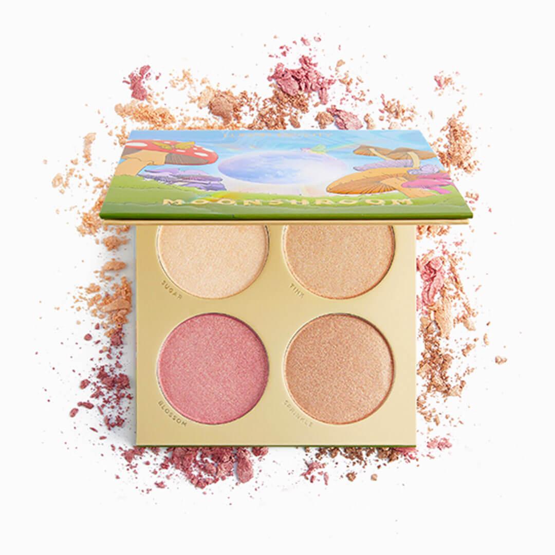 LUNAR BEAUTY Moonshroom Highlighter Palette Mobile